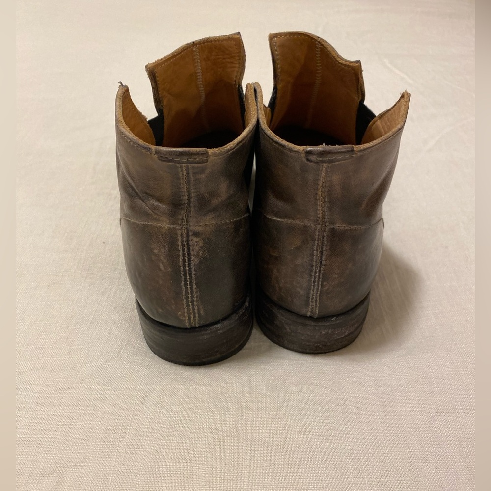 Stunning Shoto Mahogany Brogue Boots - Picture 5 of 12